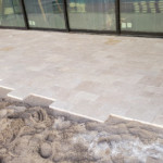 stone patio