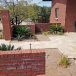 stone paver sidewalk